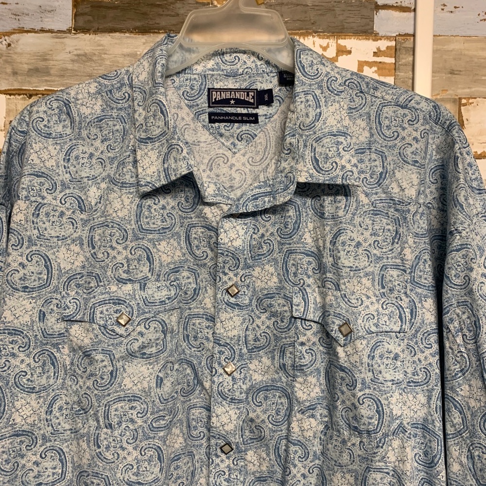Panhandle Slim XXL Pearl Snap Long Sleeve Shirt